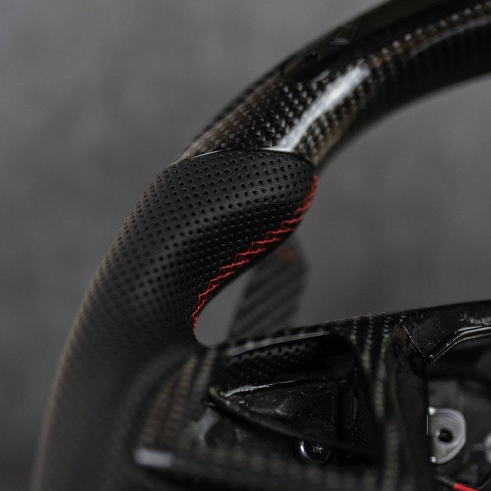 LED Carbon Fiber Steering Wheel for Mercedes-Benz S-Class (W222, 2013–2020)