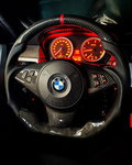 Carbon Fiber Steering Wheel Fits BMW 1 Series E82, E88