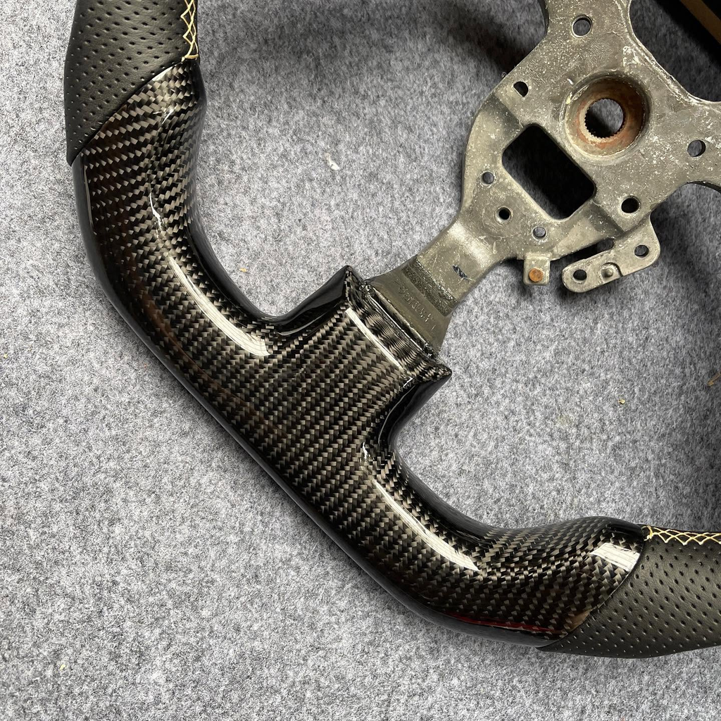 Carbon Fiber Steering Wheel Fits Honda S2000 1999-2009 Acura RSX 2002-2006