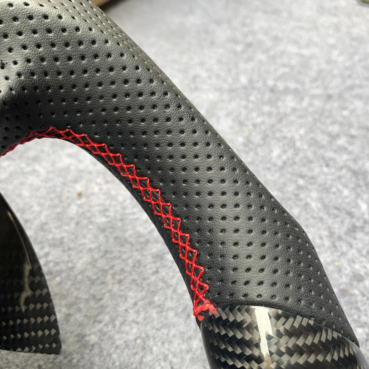 Carbon Fiber Steering Wheel Fits Audi RS3 RS4 RS5 RS6