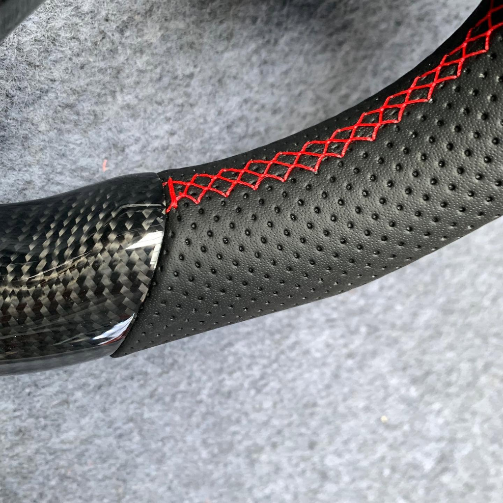 Carbon Fiber Steering Wheel Fits Toyota Corolla 2019+