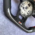Custom Carbon Fiber Steering Wheel Fits Audi A3 S3 RS3 A4 A5 S4 S5 RS4 RS5 2017+