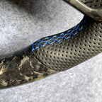 LED Forged Carbon Fiber Steering Wheel Fits VW Mk7 Mk7.5 GTI R