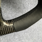 Custom Carbon Fiber Steering Wheel For 7th Gen Accord 2003-2007 LX EX DX V6
