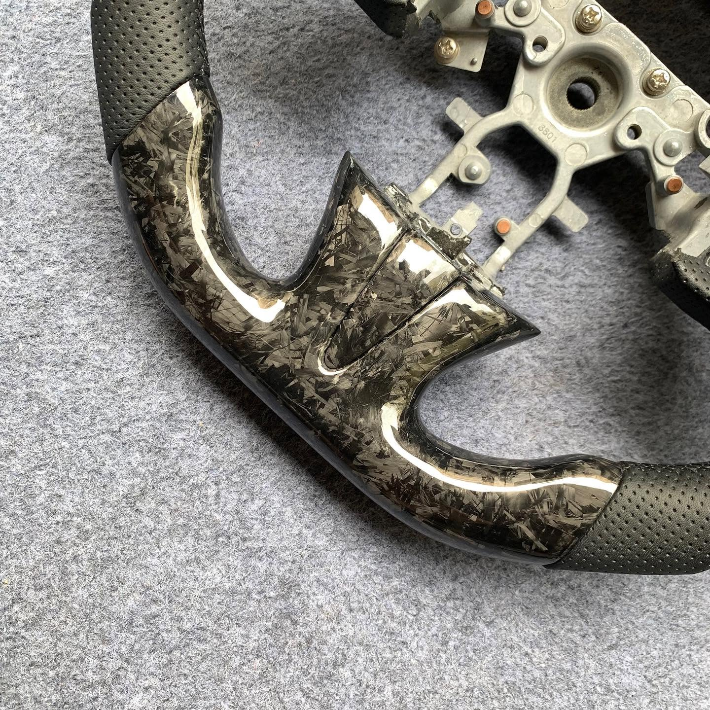 Forged Carbon Fiber Steering Wheel Fits Infiniti Q50 2013-2017