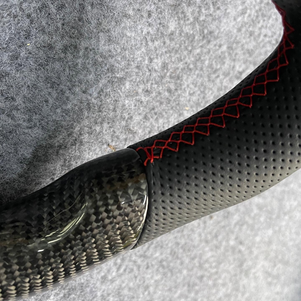 Carbon Fiber Steering Wheel For Jeep Wrangler Gladiator 2018‑2026