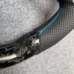Forged Carbon Fiber Steering Wheel For Ford Mustang S650 2024+
