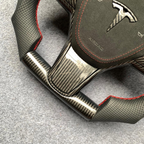 F1 Shape Carbon Fiber Steering Wheel For Tesla Model 3 / Model Y