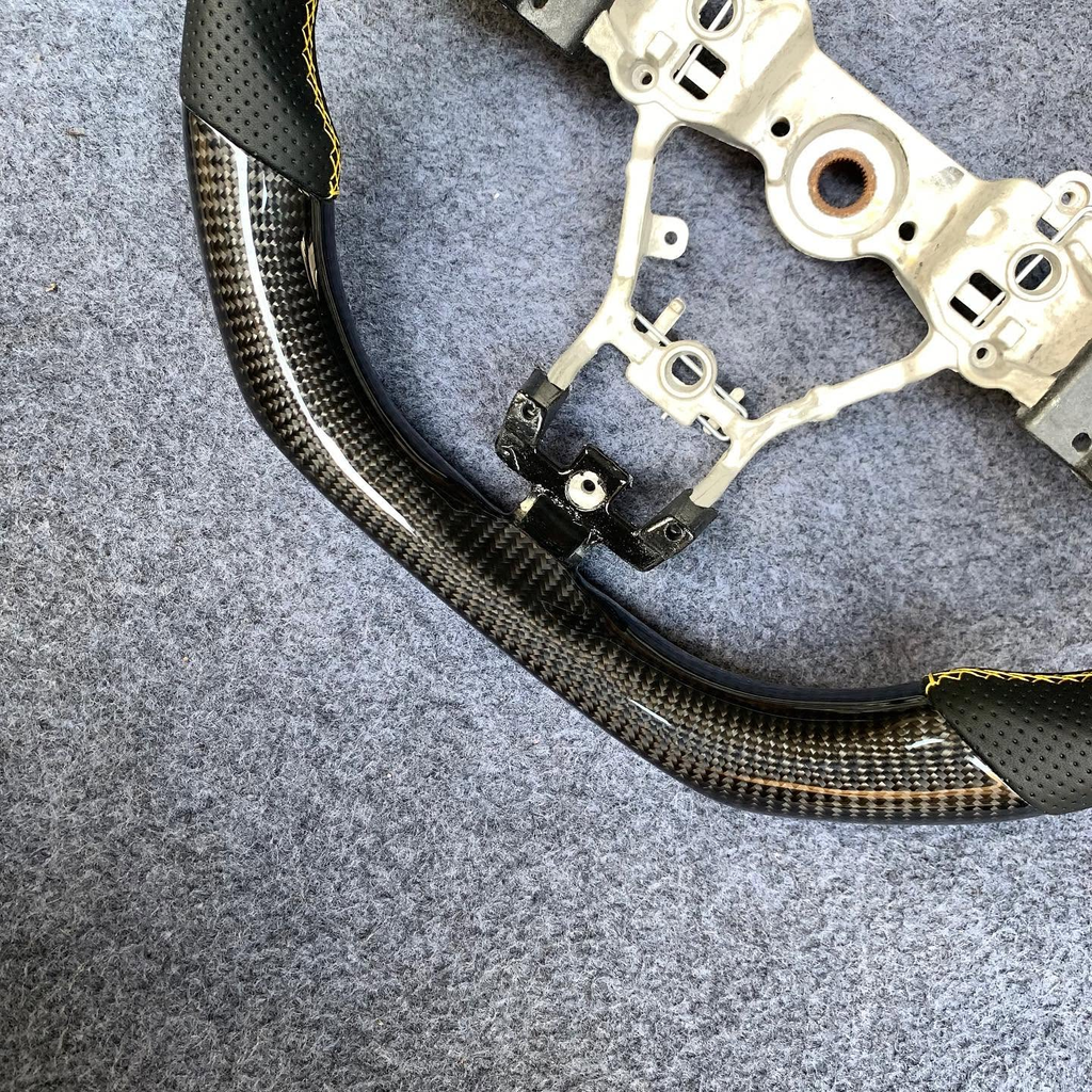 Custom Subaru 2015-2021 WRX / STI Carbon Fiber Steering wheel