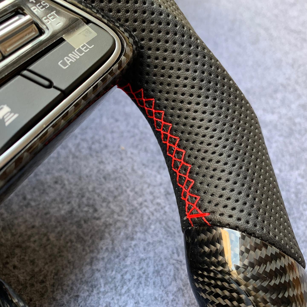 Custom Carbon Fiber Steering Wheel for Kia K3