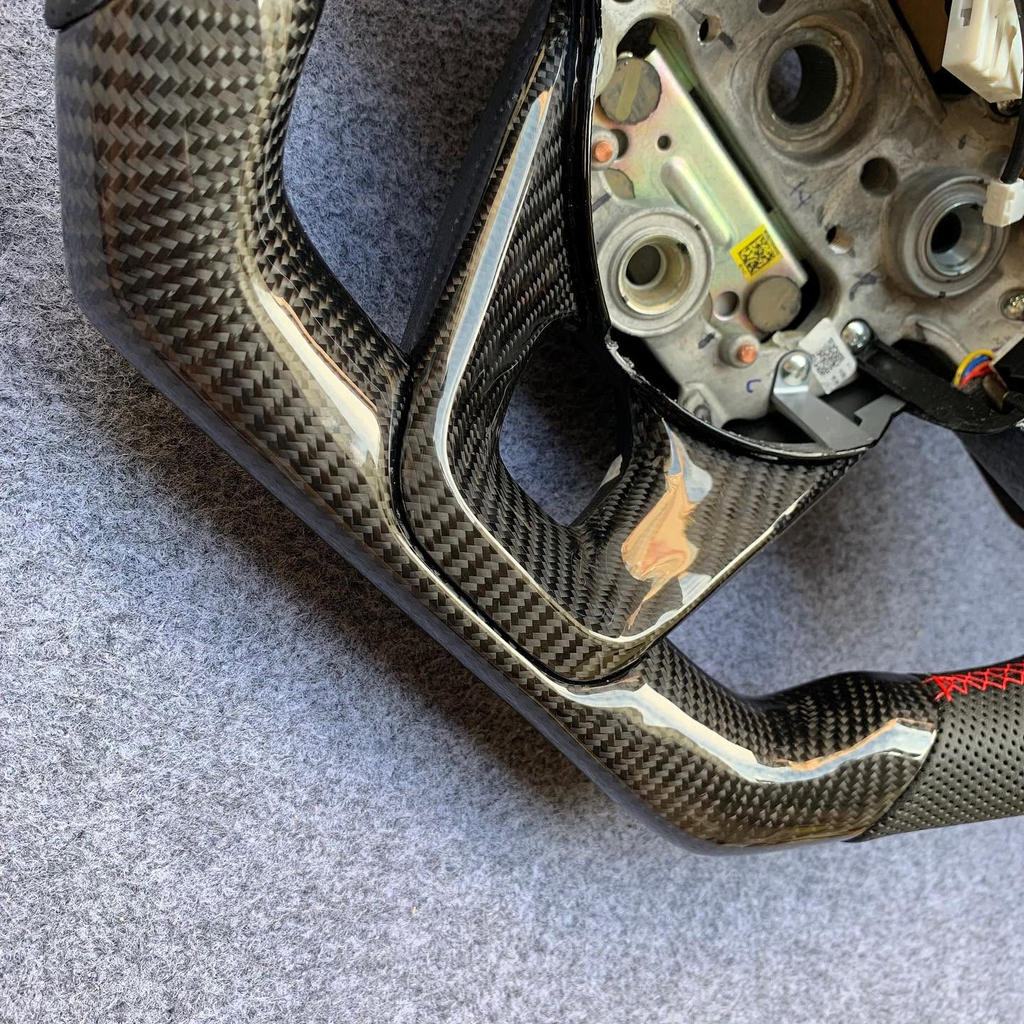 Custom Carbon Fiber Steering Wheel for Kia K3