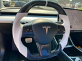 Flat Top Flat Bottom Carbon Fiber Steering Wheel Fits Tesla Model 3 / Model Y
