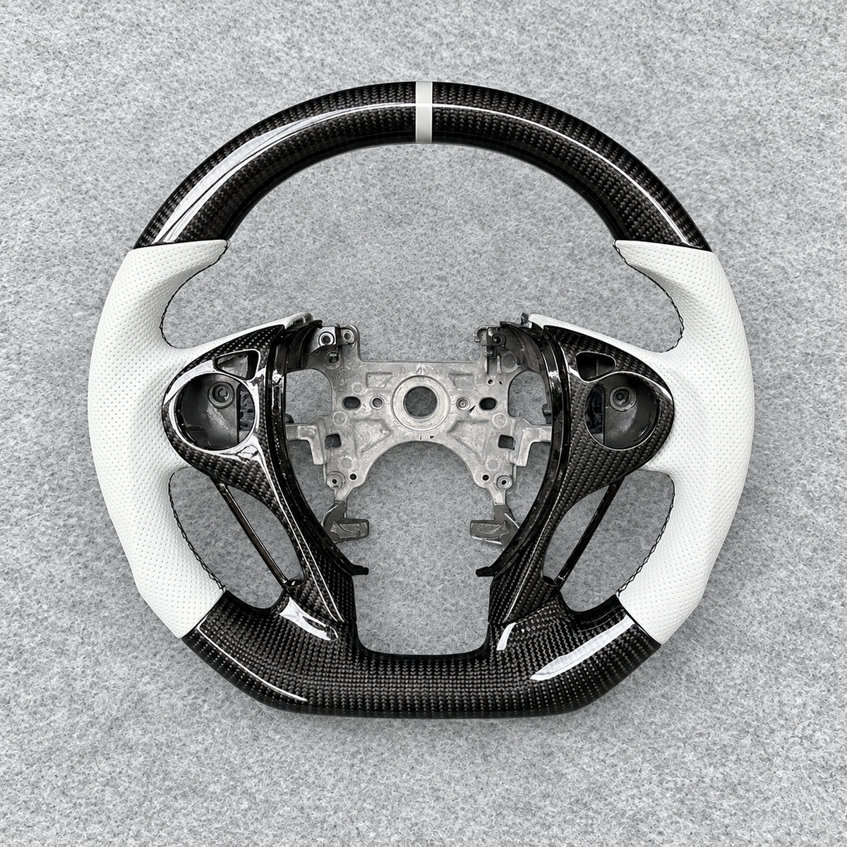 Carbon Fiber Steering Wheel Fits 2013–2017 Honda 9th Gen Accord