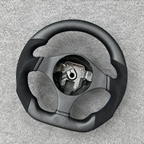 Matte Carbon Fiber Steering Wheel Fits 2001-2007 Mitsubishi EVO 7 8 9