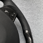 Jaguar 2007-2009 XK XKR / 2008-2015 XF | Carbon Fiber Steering Wheel