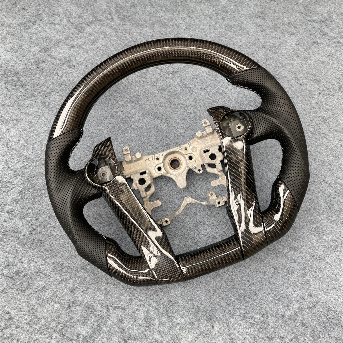 Carbon Fiber Steering Wheel Fits Toyota Prius 2010-2015