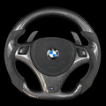 Carbon Fiber Steering Wheel fits BMW 1 SERIES E82 E88 / 3 SERIES E90 E91 E92 E93 / X1 E84