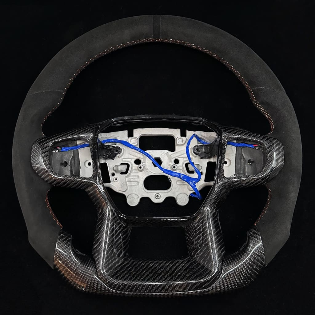 Carbon Fiber Steering Wheel Fits Ford Ranger 2024+