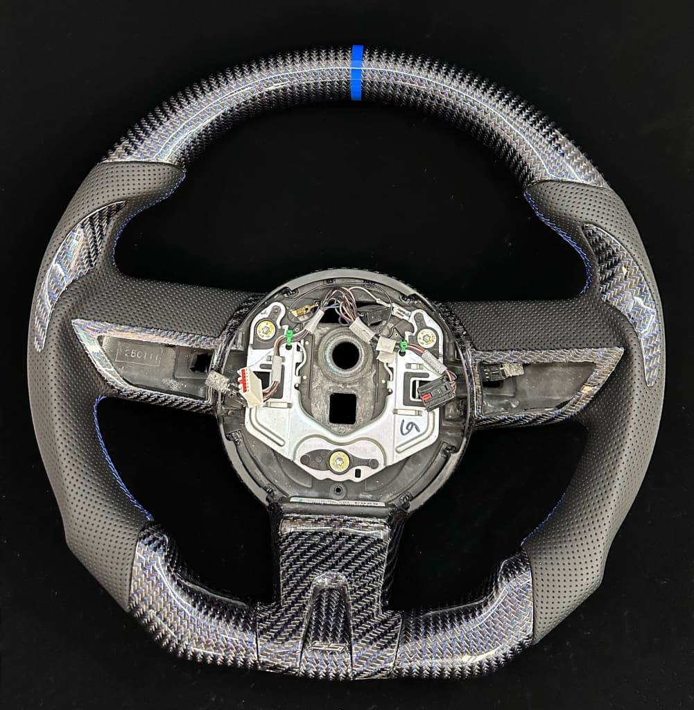 Custom Carbon Fiber Steering Wheel Fits 2010-2011 Chevy Camaro
