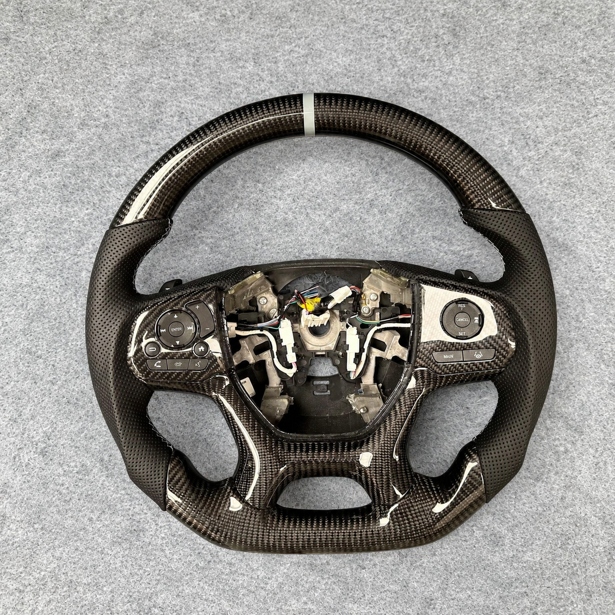 Carbon Fiber Steering Wheel Fits Honda 2018-2026 Odyssey / Pilot