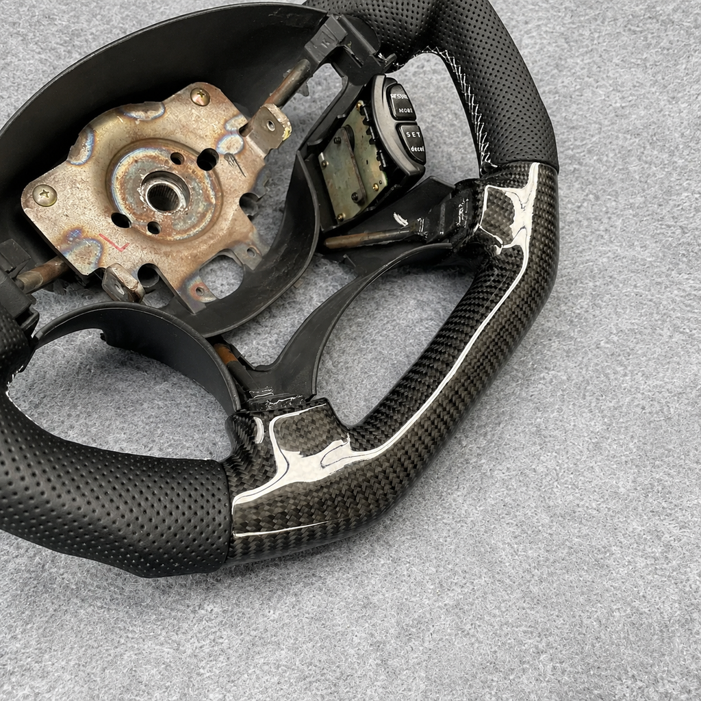 Carbon Fiber Steering Wheel Fits Honda CR-V 1997-2001