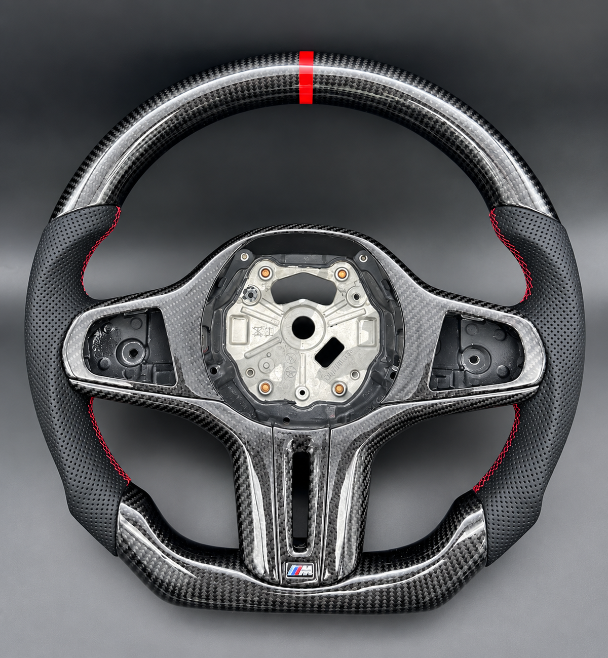 Carbon Fiber Steering Wheel fits BMW 5 series G30 G31 G38 / 6 series G32 / 7 series G11 G12 / 8 series G14 G15 G16 / X3 G01 / X4 G02 / X5 G05 / X6 G06 / X7 G07 / X3M X5M / M5 F90 / M8 F91 F92 F93 / Z4 G29
