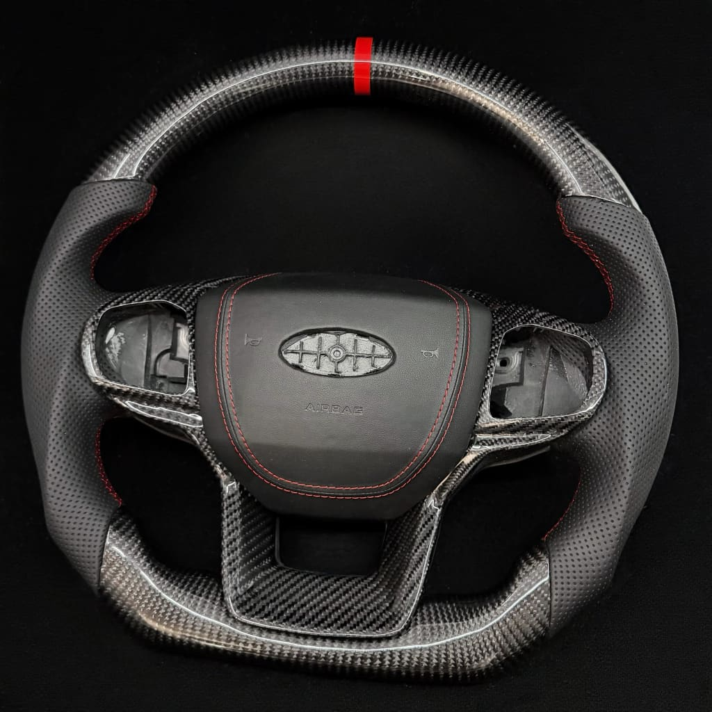 Carbon Fiber Steering Wheel Fits 2020+ Ford Explorer