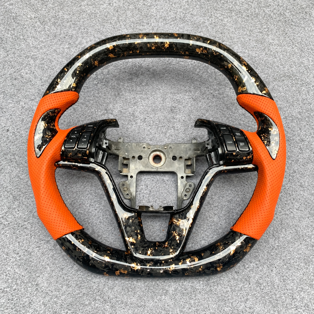 Forged Carbon Fiber Steering Wheel Fits Honda CR‑V 2007‑2011