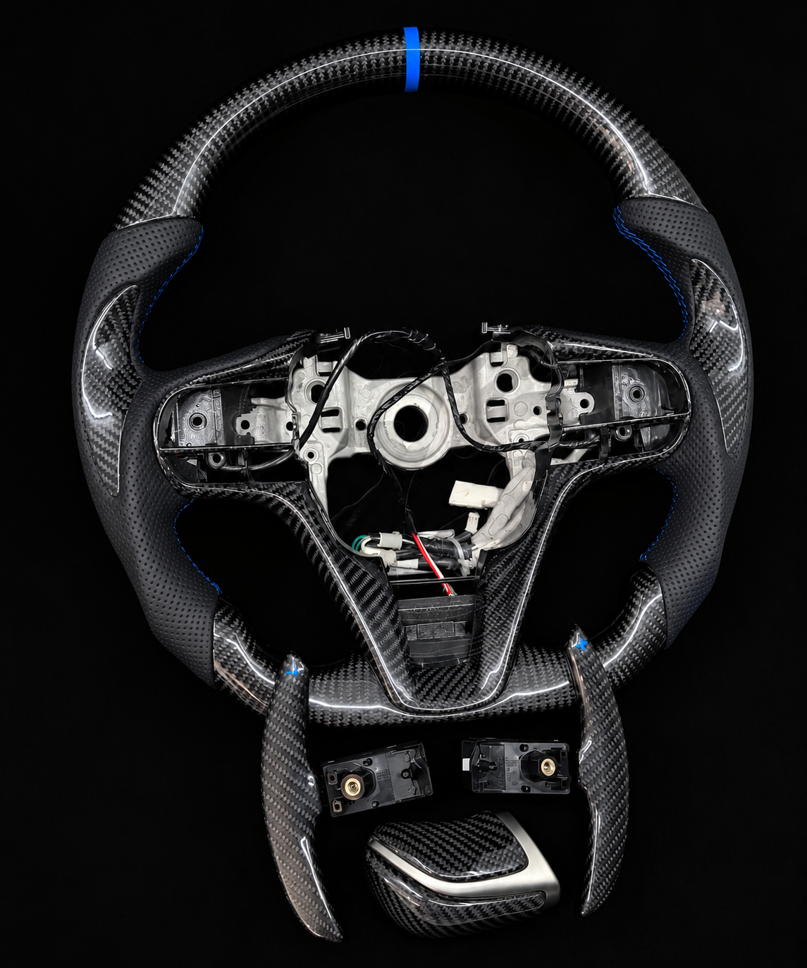 Premium Carbon Fiber Steering Wheel Fits Lexus LC500 2017-2026