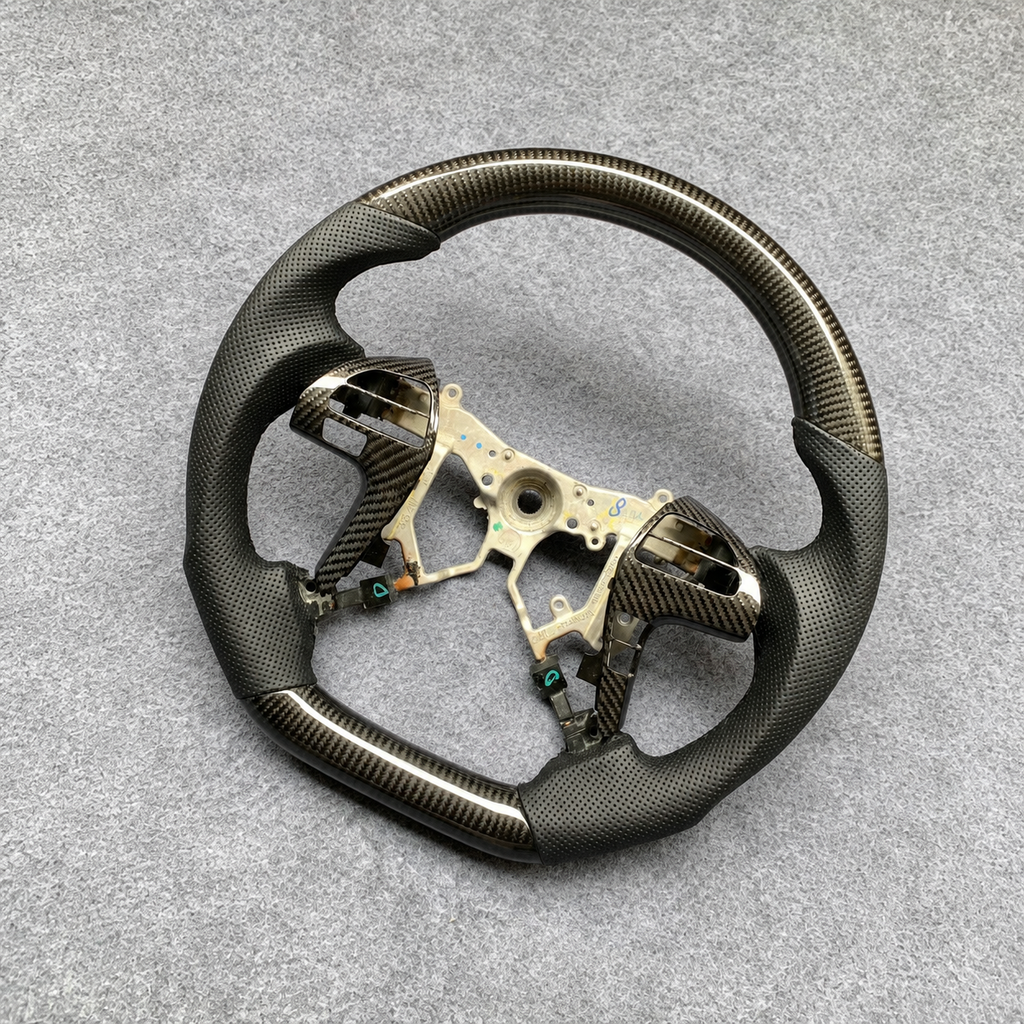 Carbon Fiber Steering Wheel Fits 2009-2013 Toyota Highlander