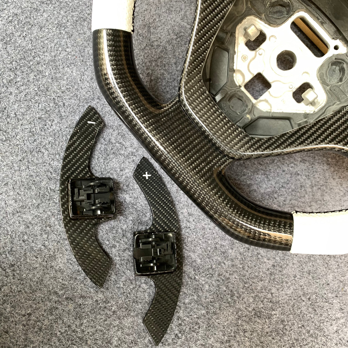 Carbon Fiber Steering Wheel Fits Corvette C7 2014-2019
