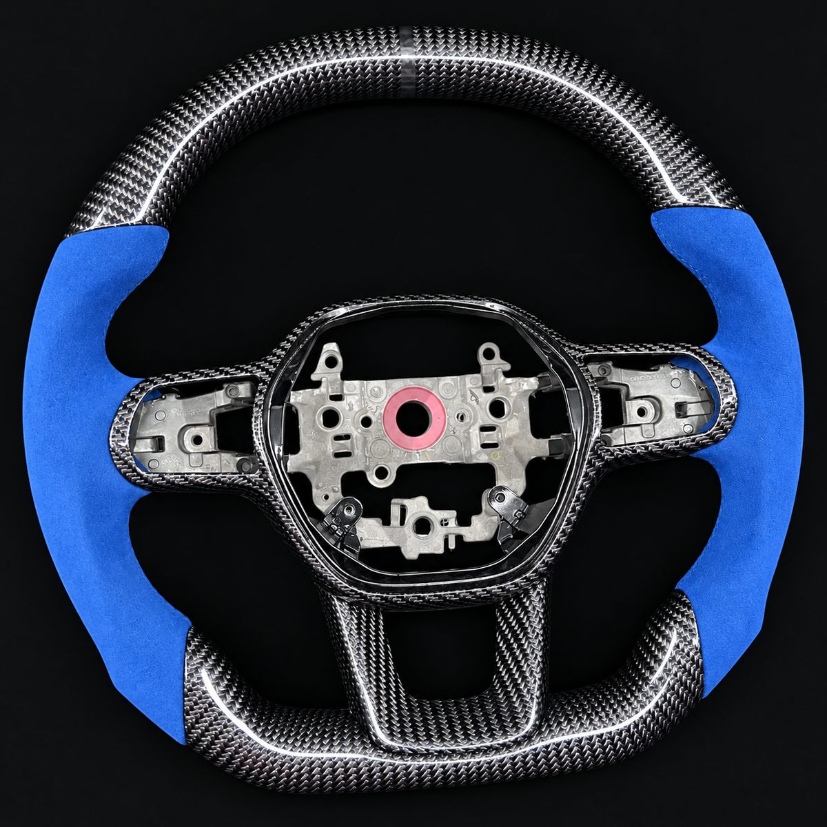 Carbon Fiber Steering Wheel Fits Honda 2022-2026 Civic / 2023-2026 Accord