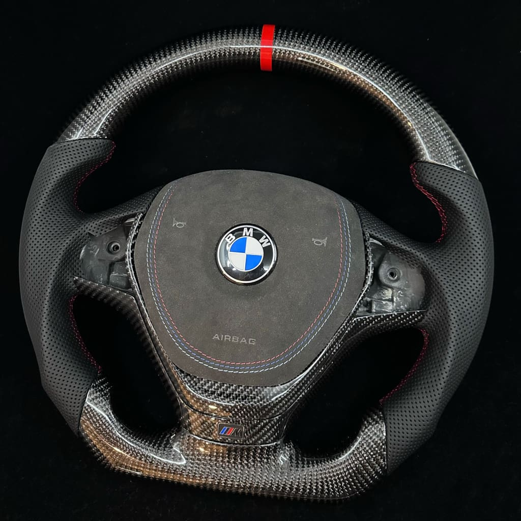 Upgraded Carbon Fiber Steering Wheel fits BMW X3 F25 / X4 F26 / X5 F15 / X6 F16