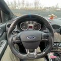 Carbon Fiber Steering Wheel Fits 2019-2025 Ford Focus MK4 RS ST / Bronco Sport / Escape / Maverick