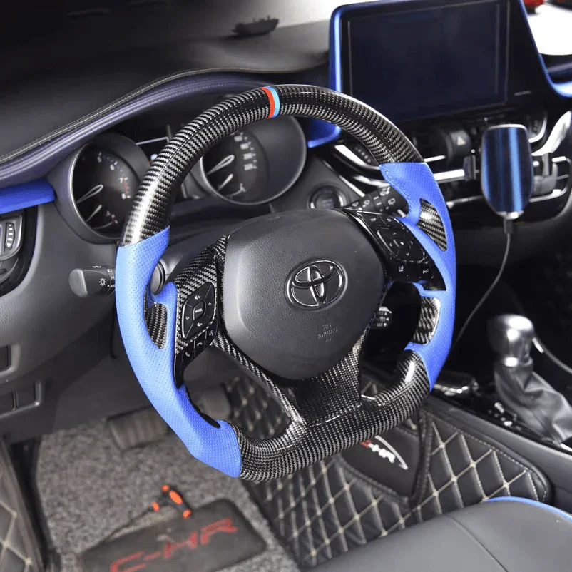 Upgraded Carbon Fiber Steering Wheel Fits Toyota C-HR 2018-2023
