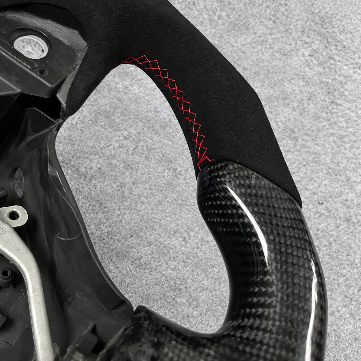 Custom Carbon Fiber Steering Wheel Fits Subaru WRX STI Impreza 2008-2014 / Forester 2009-2013 / Legacy 2008-2009
