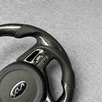 Carbon Fiber Steering Wheel Fits 2016–2020 Kia Optima