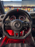Carbon Fiber Steering Wheel fits 2010-2014 VW MK6 Golf GTI/R/Jetta GLI
