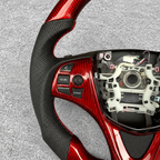 Red Carbon Fiber Steering Wheel Fits Acura TLX 2015‑2021