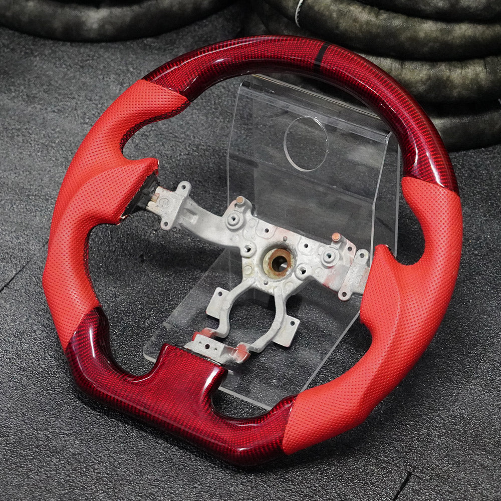 Red Carbon Fiber Steering Wheel Fits Nissan 2009-2016 GTR
