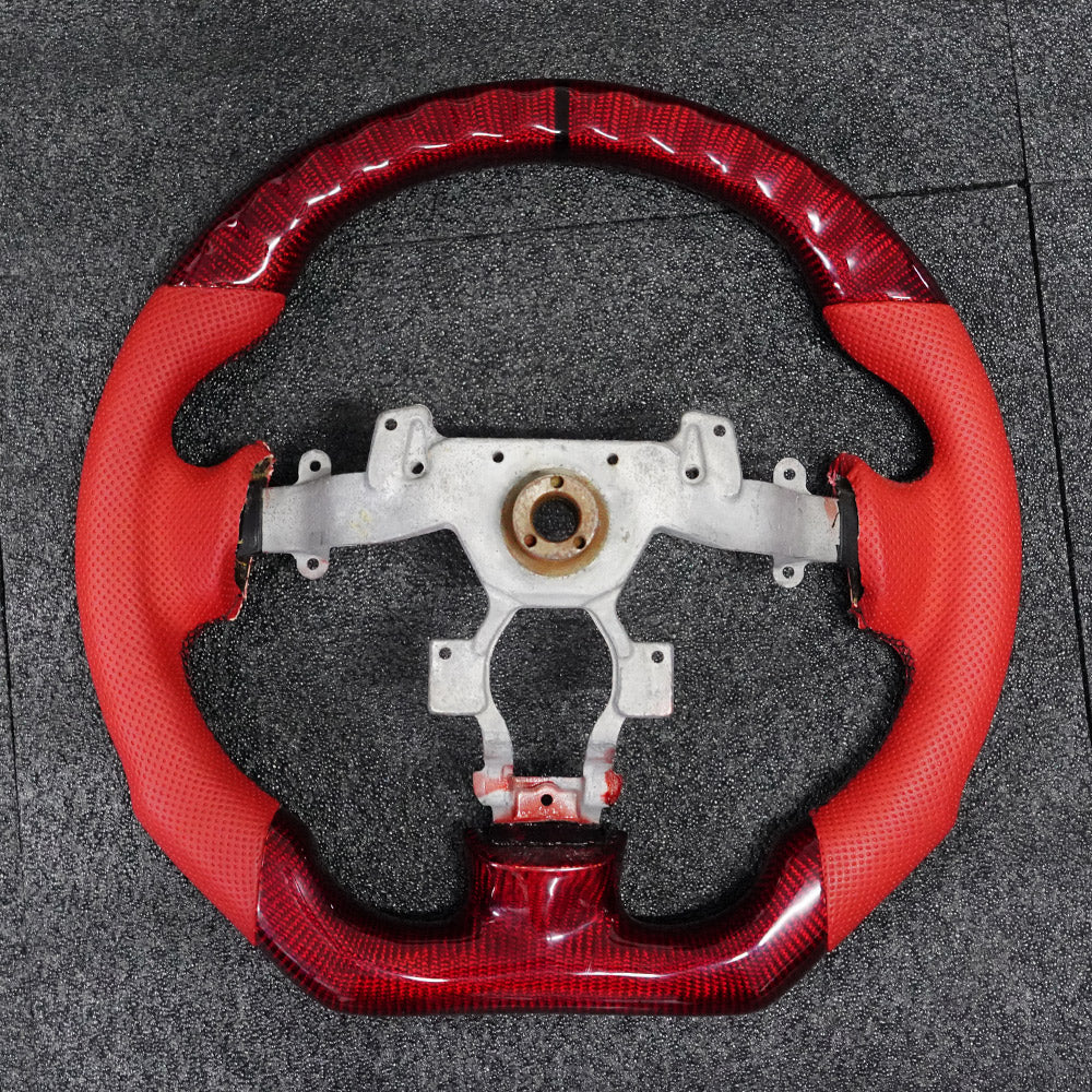 Red Carbon Fiber Steering Wheel Fits Nissan 2009-2016 GTR