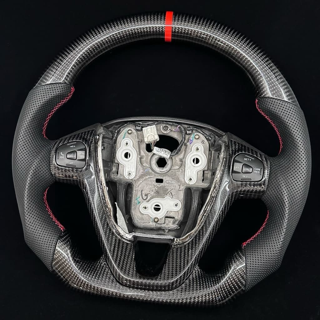 Carbon Fiber Steering Wheel fits Ford 2014-2019 Fiesta ST