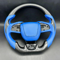 Custom Carbon Fiber Steering Wheel Fits 2016–2021 10th Gen Honda Civic