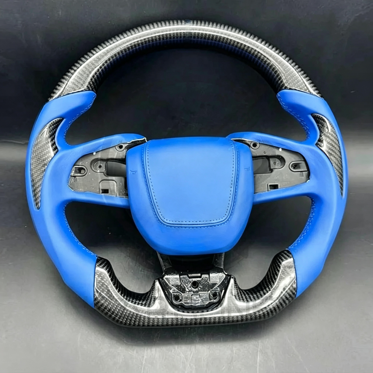Custom Carbon Fiber Steering Wheel Fits 2016–2021 10th Gen Honda Civic