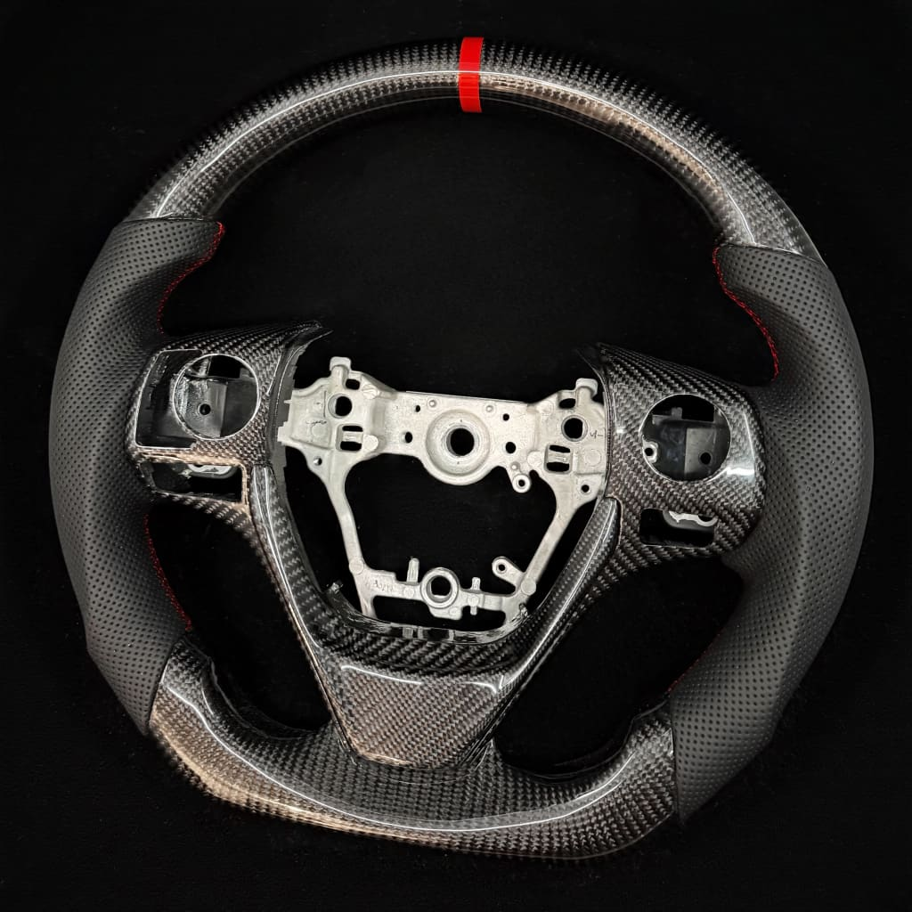 Carbon Fiber Steering Wheel Fits Toyota RAV4 2013-2018 / Corolla 2014-2018