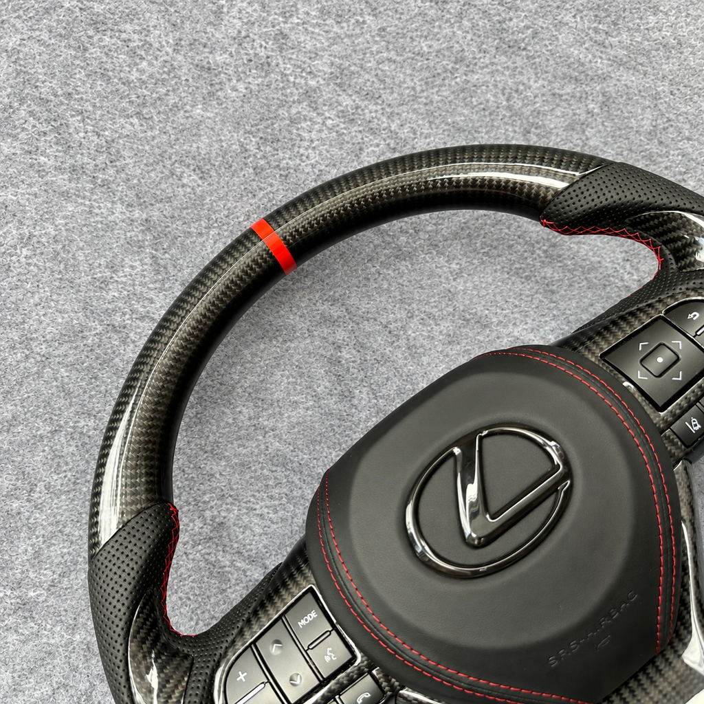 Carbon Fiber Steering Wheel Fits Lexus 2016-2022 RX350 450h ES350 ES300 GS350 GS450 LX570 GS300 GS200T 2020-2023 GX460 (Copy)