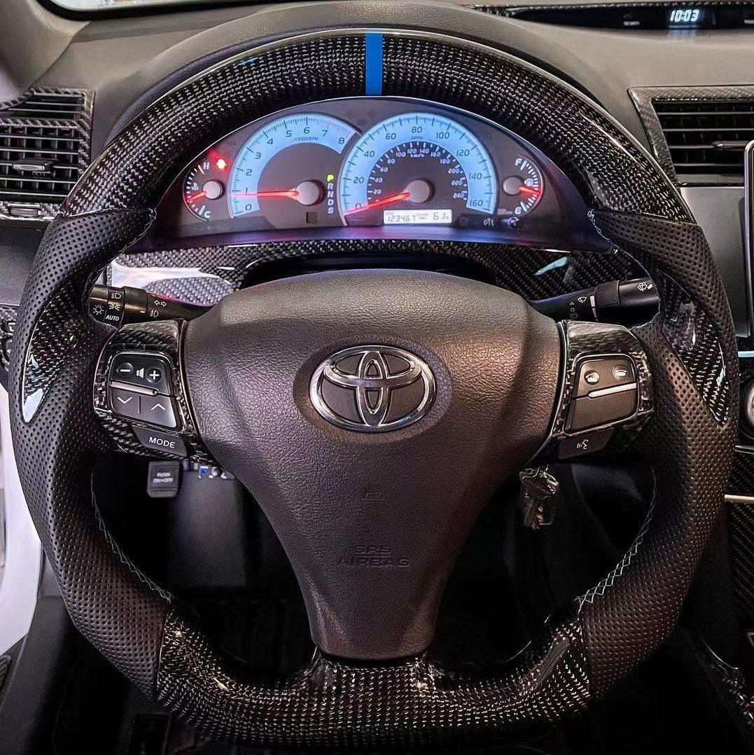 Carbon Fiber Steering Wheel fits Toyota 2007-2010 Camry / 2009-2012 Venza