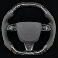 Forged Carbon Fiber Steering Wheel Fits Cadillac 2008-2013 CTS / 2008-2009 XLR / 2008-2011 STS / 2010-2013 SRX