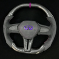 Custom Carbon Fiber Steering Wheel fits 2017+ Infiniti Q60 / 2018+ Q50