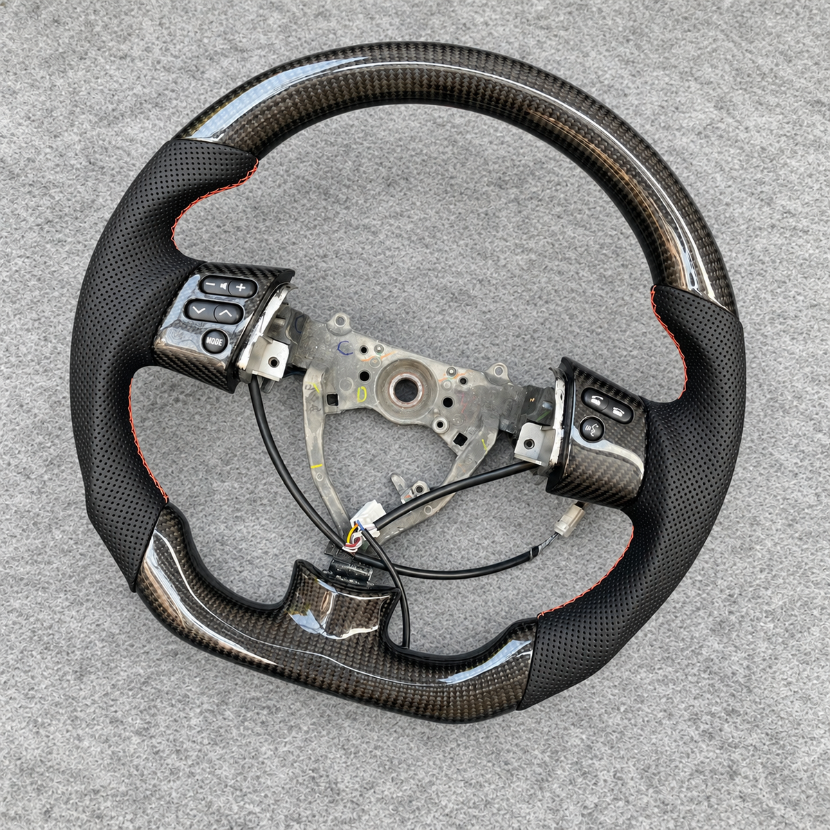 Custom Carbon Fiber Steering Wheel Fits Toyota FJ Cruiser 2006-2017